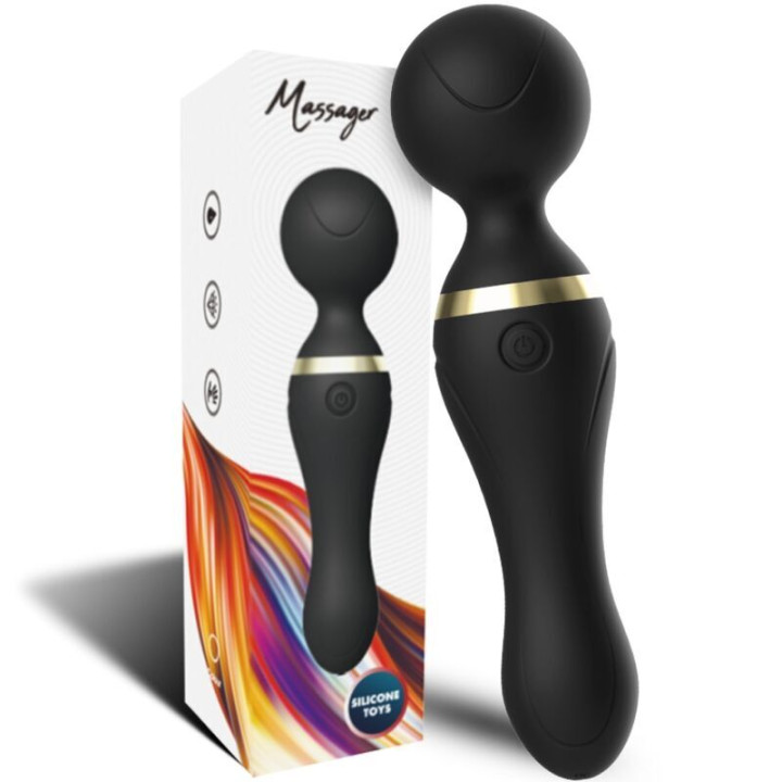 Armony - Freeza Massager e Vibrador Cabeça Super Flexível Preta
