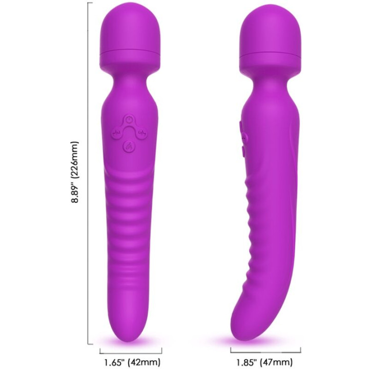 Armony - Massager Mission e Vibrador Efeito de Calor Roxo