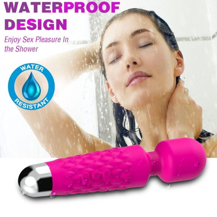 Armony - Postman Massager & Vibrator Super Flexibler Kopf Fuchsia