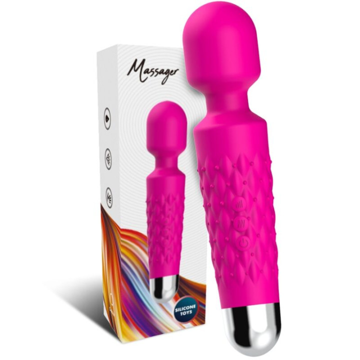 Armony - Postman Massager & Vibrator Super Flexibler Kopf Fuchsia