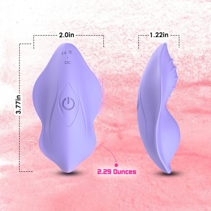 Armony - Whisper Wearable Panties Vibrateur Télécommande Violet