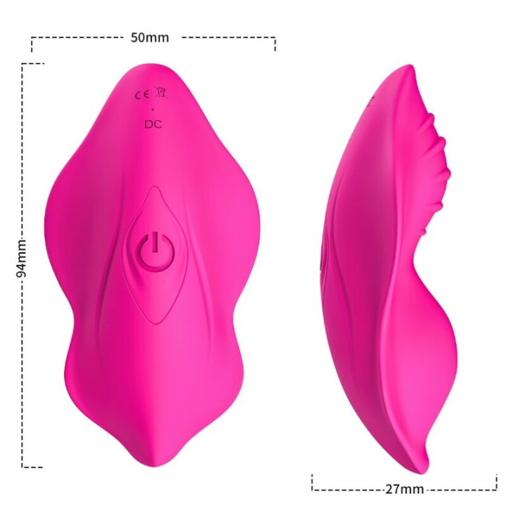Armony - Whisper Wearable Panties Vibrateur Télécommande Fuchsia