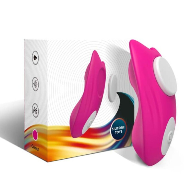 Armony - Culotte Portable Papillon Vibrateur Télécommande Rose