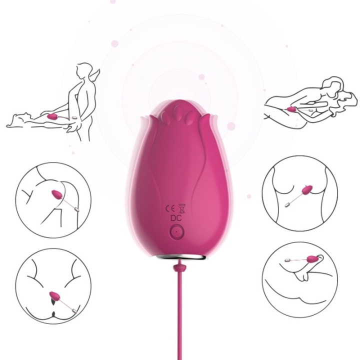 Armony - Mandala Egg Vibratore g-Spot Remote Control Fucsia