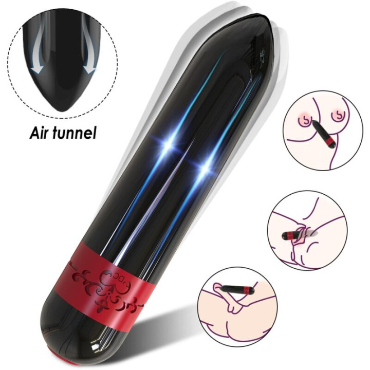 Armony - Wibrator Rakietowy Bullet Czarny