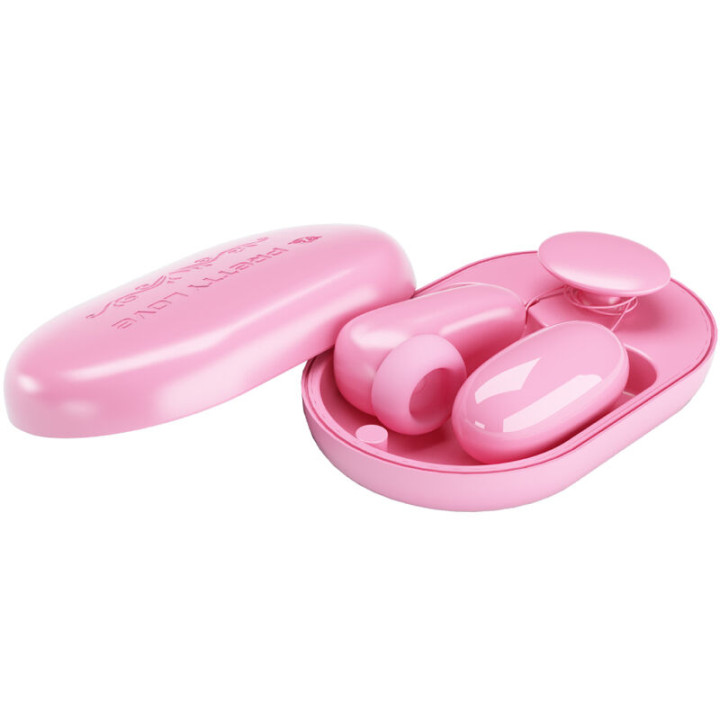 Pretty Love - Proiettile Vibrante Magic Box e Stimolatore Rosa