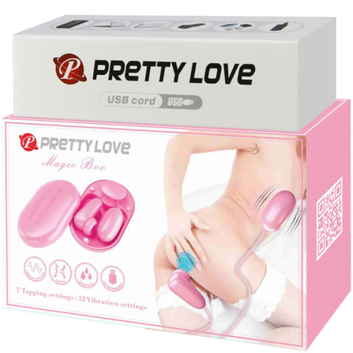 Pretty Love - Magic Box Balle Vibrante & Stimulateur Rose