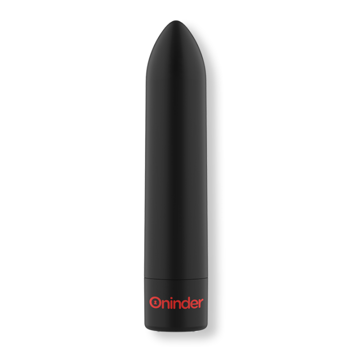 Oninder - Berlin Bullet Vibrator Schwarz 9 Modi 8,5 x 2 cm - Kostenlose App