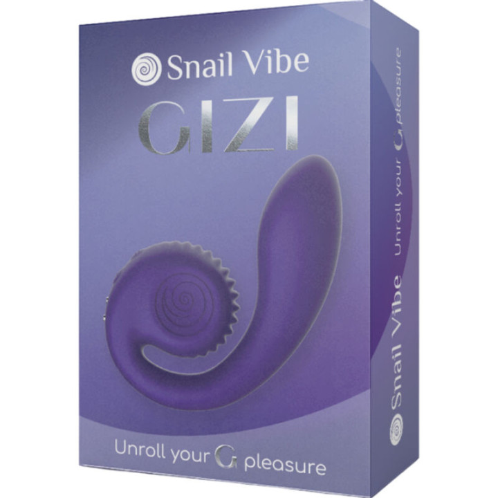 Snail Vibe - Gizi Dual Stimulator Fioletowy