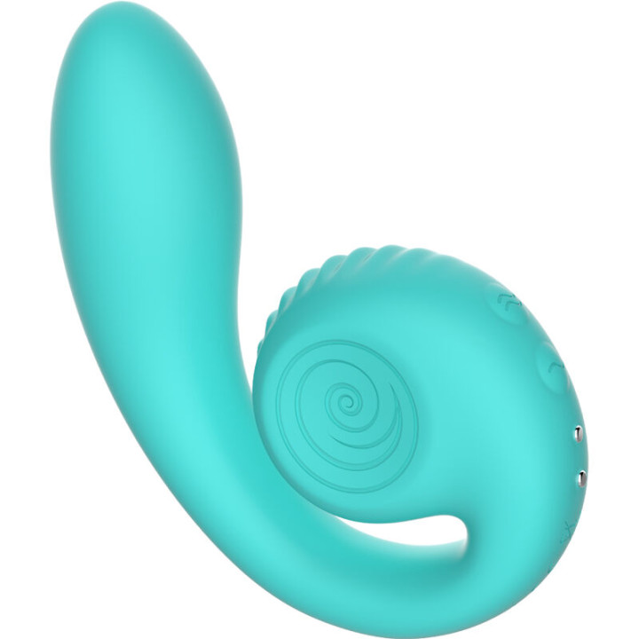 Snail Vibe - Gizi Dual Stimulator Turkusowy