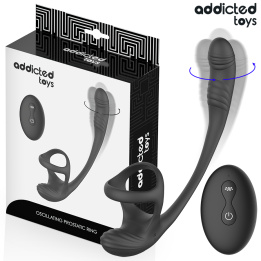 Addicted Toys – Analplug Mit Vibration, 360°-Wellung Und Hodenstimulator