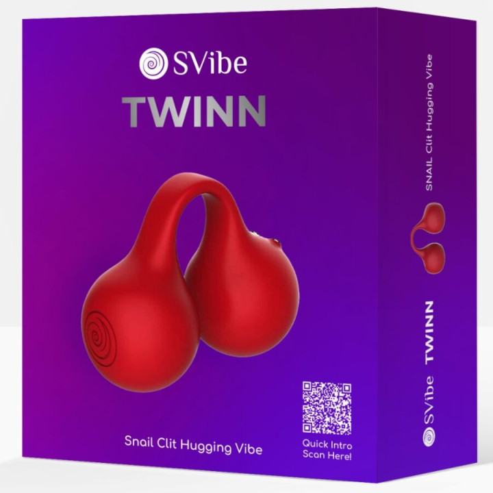 Snail Vibe - Twinn Cherry Finger Vibrator