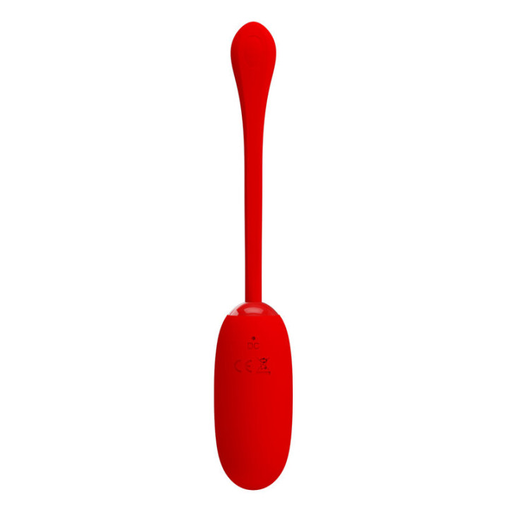 Pretty Love - Oeuf Vibrant Julius Imperméable-Rechargeable Rouge
