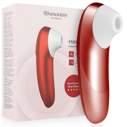 Womanizer - Pro Vibrant Clitoral Stimulator Burgundy