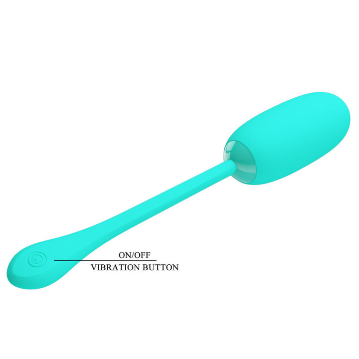 Pretty Love - Julius Oeuf Vibrant Imperméable-Rechargeable Aqua Vert