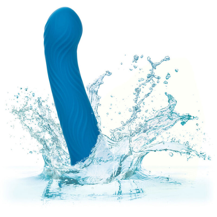 Calexotics - Wave Rider Ripple Analstecker Blau