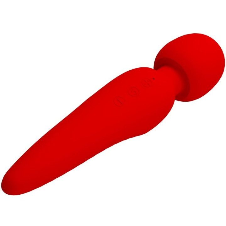 Pretty Love - Meredith Massager 12 Vibrationsmodi Rot