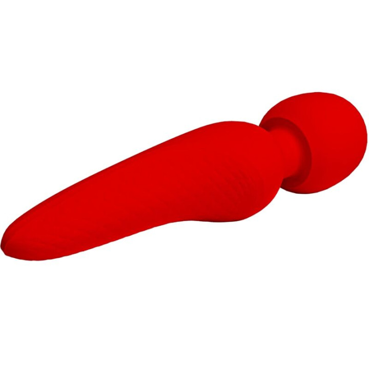 Pretty Love - Maredith Massager 12 Modos de Vibrao Vermelho