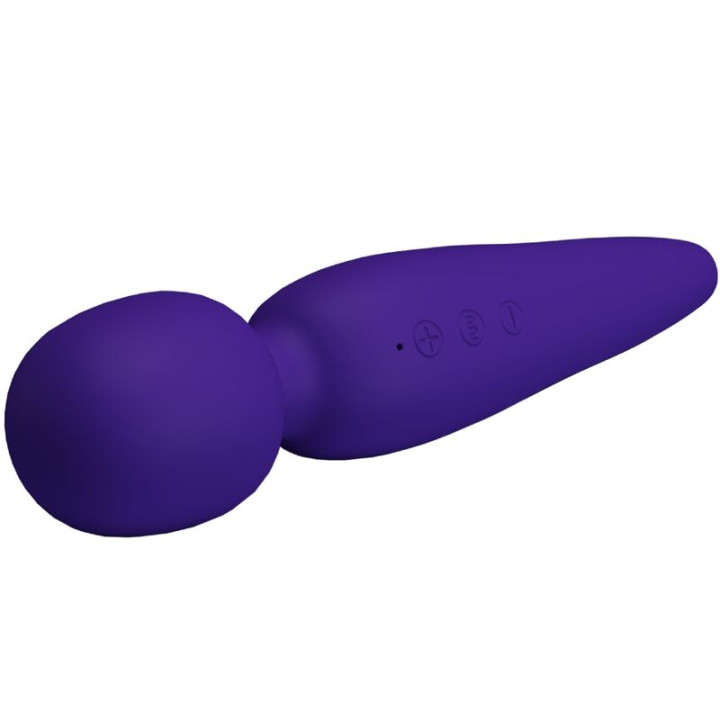 Pretty Love - Maredith Massager 12 Modos de Vibrao Roxo