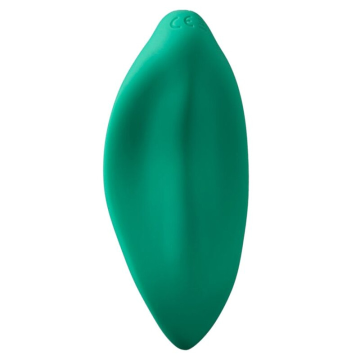 Romp - Wave Vibrator Clitoral Stimulator Ergonomic Shape Aqua Green