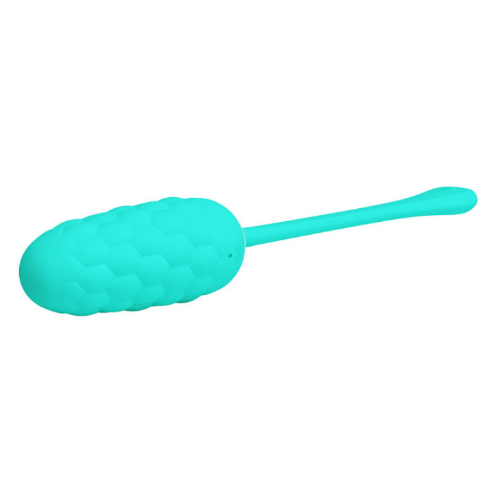 Pretty Love - Oeuf Vibrant Texture Marine Rechargeable Aqua Green