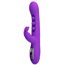Pretty Love - Vibrador Sabien Rabbit Com Estimulação Por Toque e Led Roxo