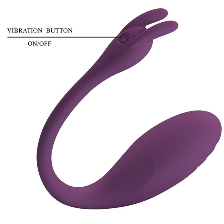 Pretty Love - Catalina Vibrator App Telecomando Viola