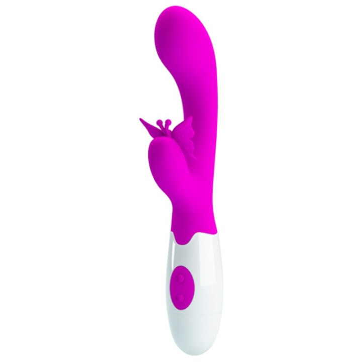Pretty Love - Butterfly Kiss 30-Funktionen-Hasenvibrator Lila