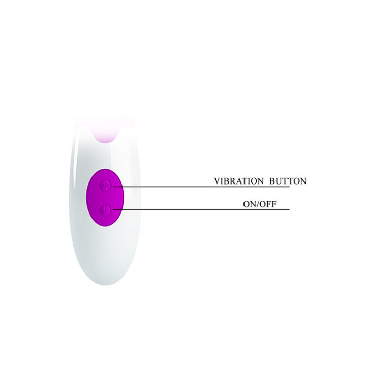Pretty Love - Butterfly Kiss 30 Function Rabbit Vibrator Purple