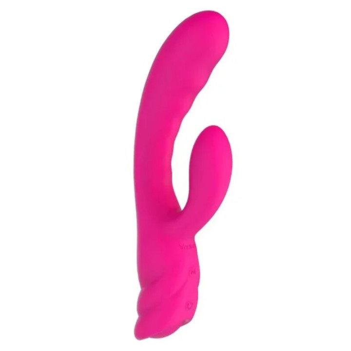Nalone - Pure x2 Vibratore Magic Stick Rabbit - Rosa