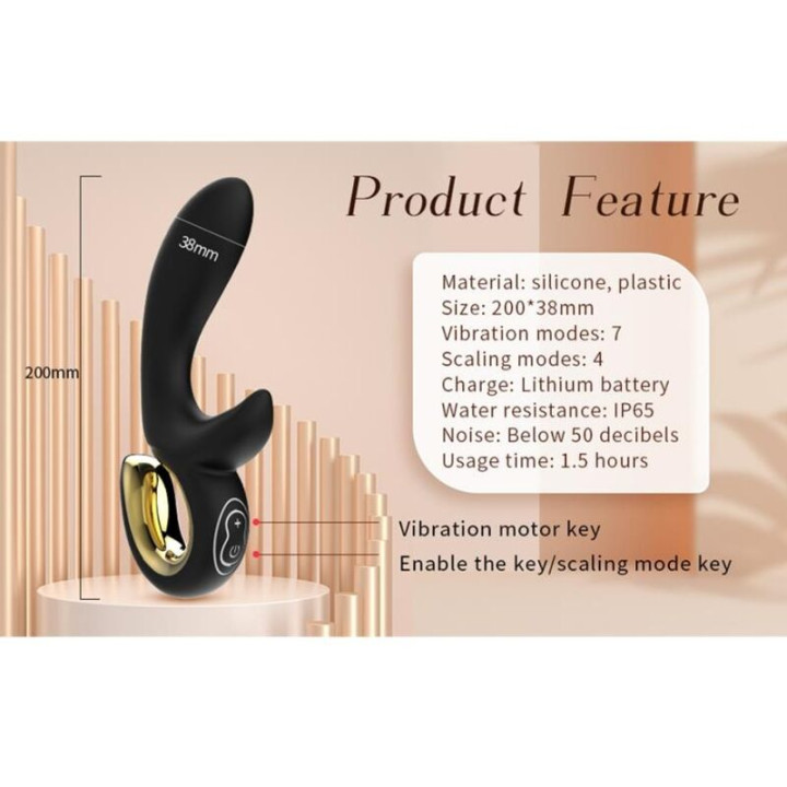 Nalone - Lulu Vibratore Magic Stick Rabbit Rosa