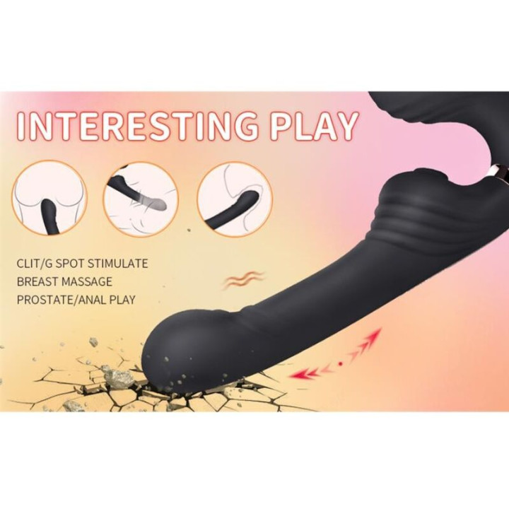 Nalone - Allow Magic Stick Rabbit Vibrator - Rosa