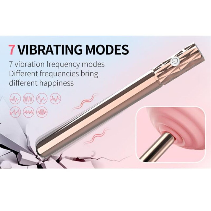 Nalone - Tia Magic Stick Rabbit Vibrator - Rosa