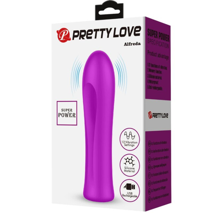 Pretty Love - Alfreda Viola Vibratore Super Power