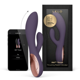 Lelo - Ina Thrust Rabbit Stossvibrator Lila