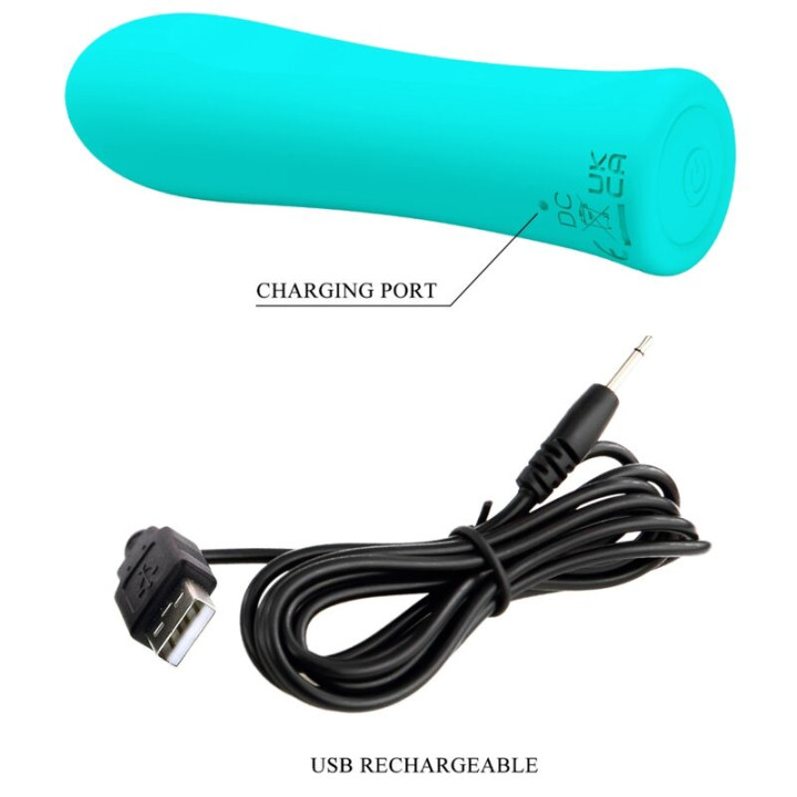 Pretty Love - Alfreda Super Power Vibrator Wassergrün