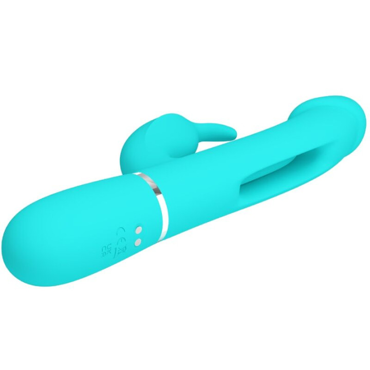 Pretty Love - Dejon Rabbit Vibrator 3 in 1 Multifunktions-Aquagrün