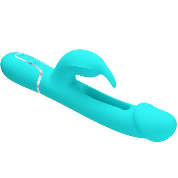 Pretty Love - Dejon Rabbit Vibrator 3 in 1 Multifunktions-Aquagrün