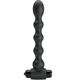 Pretty Love - Lynn Silicone Anal Plug 10 Vibrações Preto