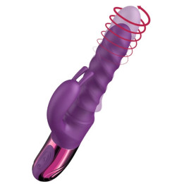 She.e.o - Vibratore a Spirale Con Coniglio Viola