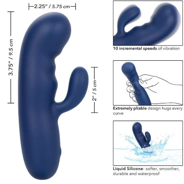 Calexotics - Cashmere Silk Duo Blue