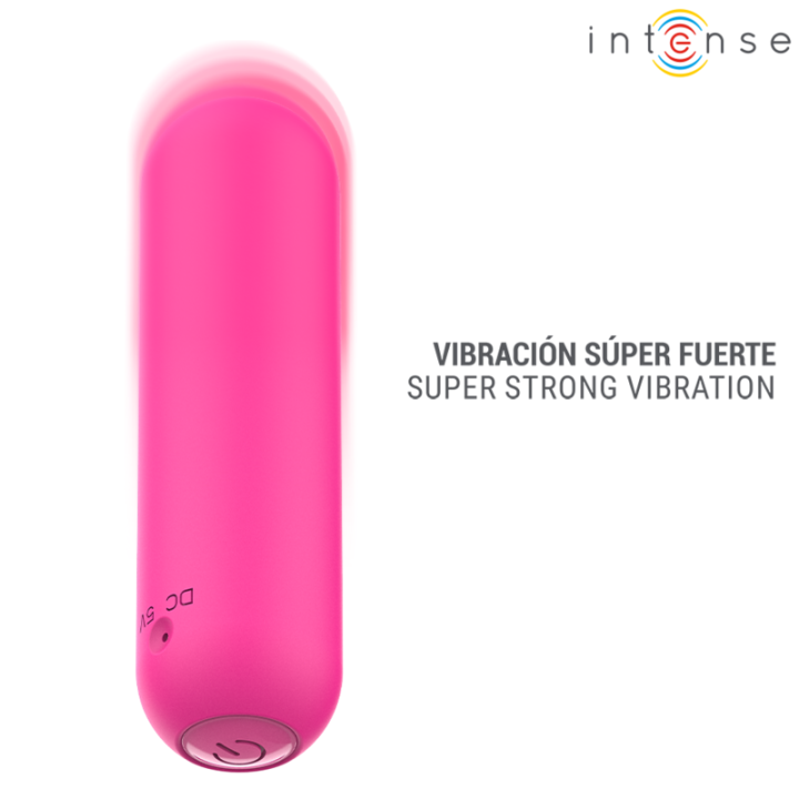 Intense - Judy Rechargeable Vibrating Bullet With Remote Control Pink