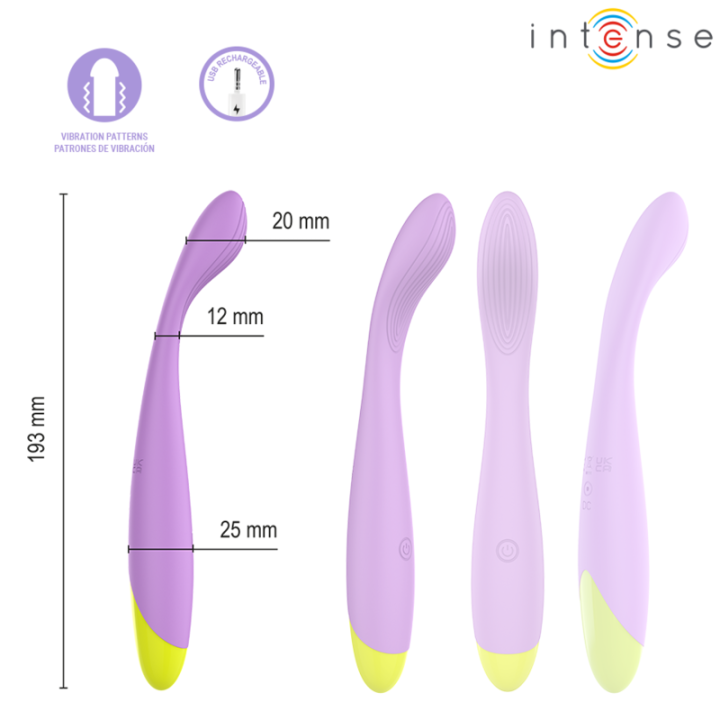 Intense - Lucca Flexible Usb Rechargeable g-Point Stimulator