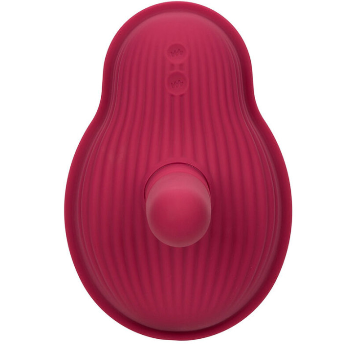 Calexotics - Rider Masajeador Doble Motor Control Remoto Rojo