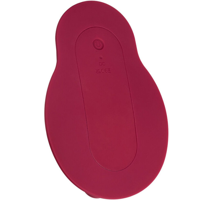 Calexotics - Rider Massager Podwójny Silnik Pilot Czerwony