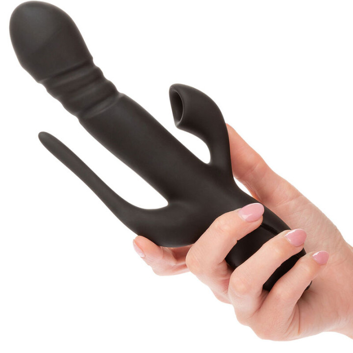Calexotics - Vibrador Triplo Euphoria Preto