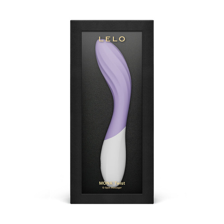 Lelo - Mona Twist Rechargeable App-Controlled g-Spot Vibrator Lavender
