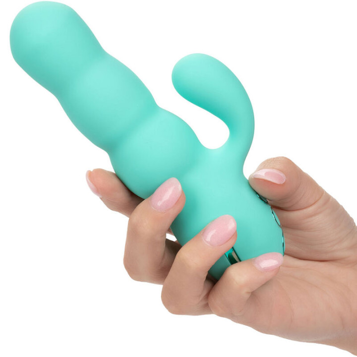 Calexotics - Del Mar Diva Vibrator Rabbir Aqua Green by California Dreaming