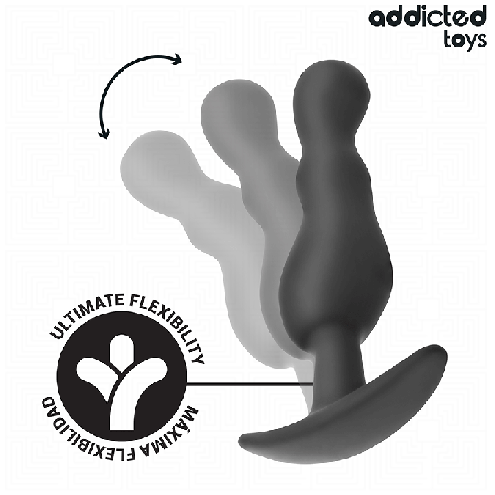 Addicted Toys - Set of 3 Anal Plug Silicone Model 1