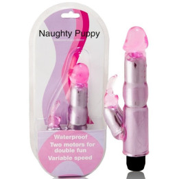 Baile - Vibratore Con Stimolatore Rosa Regolabile